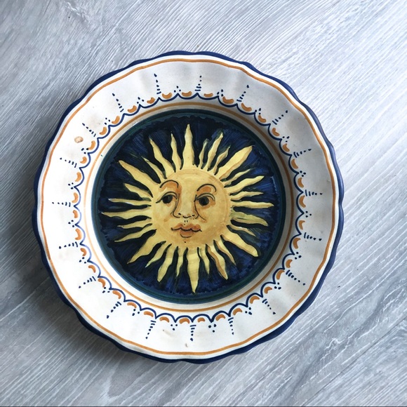 Vintage Sun Plate - Picture 3 of 3
